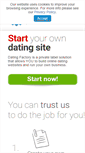 Mobile Screenshot of datingfactory.com
