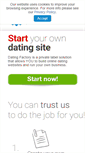 Mobile Screenshot of datingfactory.cz